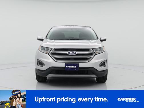 Silver 2017 Ford Edge SEL