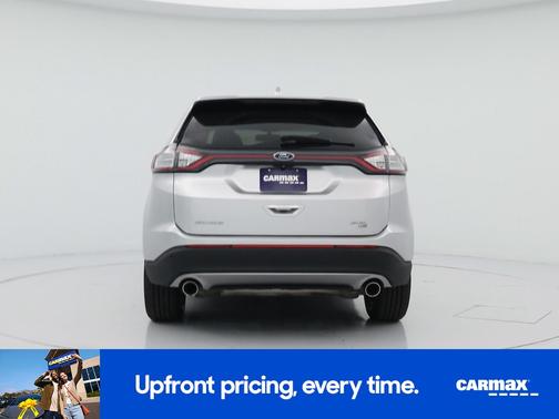 Silver 2017 Ford Edge SEL