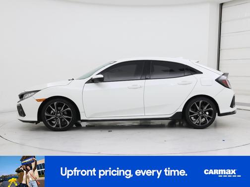 White 2018 Honda Civic Sport
