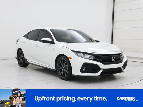 White 2018 Honda Civic Sport