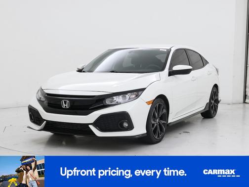 White 2018 Honda Civic Sport