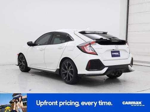 White 2018 Honda Civic Sport