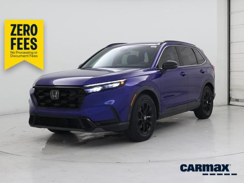 Blue 2023 Honda CR-V Hybrid Sport