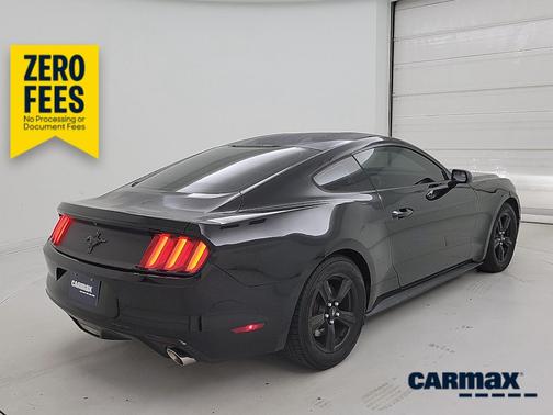 Black 2016 Ford Mustang