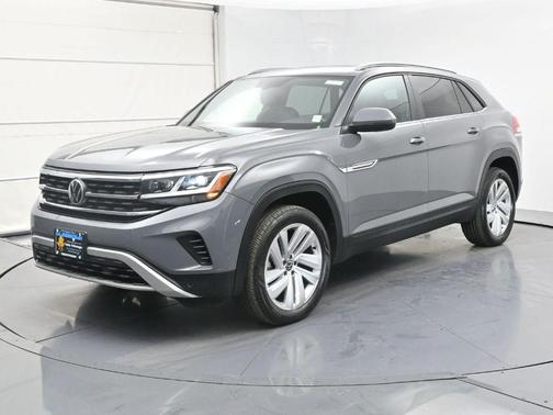 Pure Gray 2022 Volkswagen Atlas Cross Sport 3.6 V6 SE w/ Technology SUV