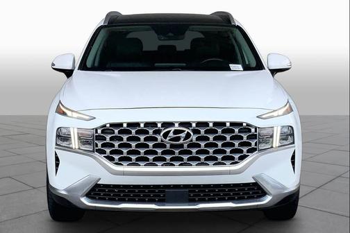 Quartz White 2021 Hyundai SANTA FE SEL 2.4
