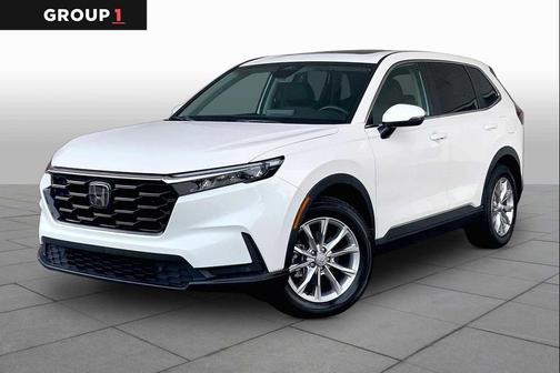 Platinum White Pearl 2024 Honda CR-V EX-L AWD