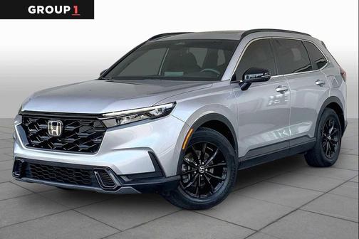 Lunar Silver Metallic 2023 Honda CR-V Hybrid Sport FWD