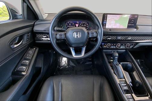 Crystal Black Pearl 2024 Honda Accord Hybrid Touring