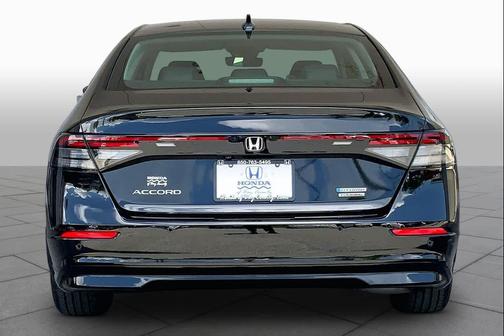 Crystal Black Pearl 2024 Honda Accord Hybrid Touring