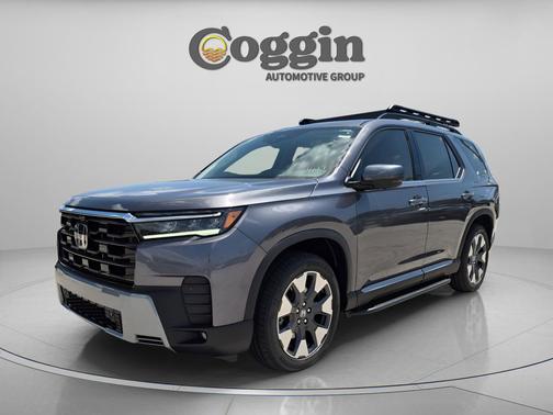 Modern Steel Metallic 2026 Honda Pilot Elite