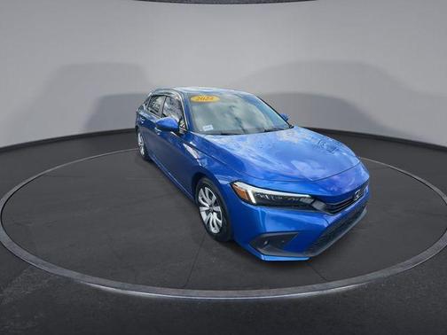 Blue 2024 Honda Civic Touring