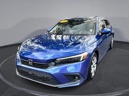 Blue 2024 Honda Civic Touring