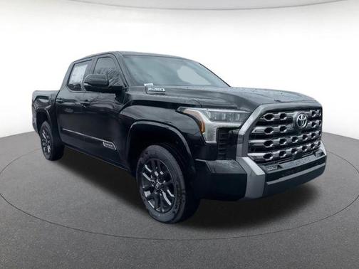 Black 2025 Toyota Tundra Hybrid Platinum