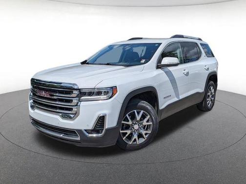 Summit White 2023 GMC Acadia SLT