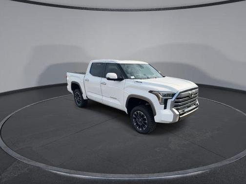 White 2025 Toyota Tundra Hybrid Limited