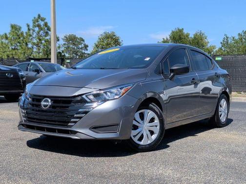 Gun Metallic 2024 Nissan Versa S