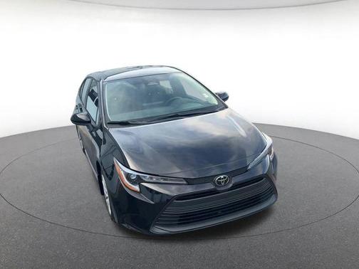 Midnight Black Metallic 2025 Toyota Corolla LE