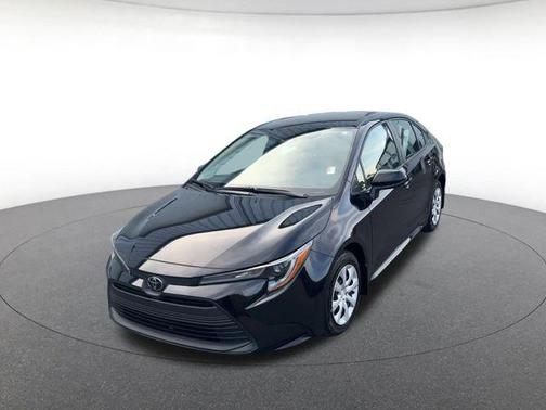 Midnight Black Metallic 2025 Toyota Corolla LE