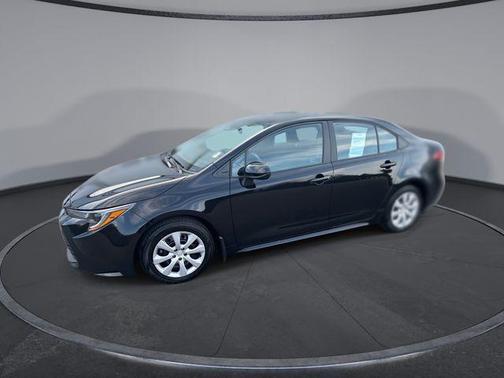 Midnight Black Metallic 2025 Toyota Corolla LE