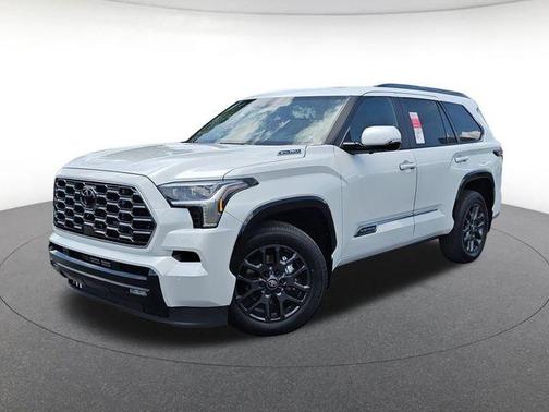 White 2026 Toyota Sequoia Platinum