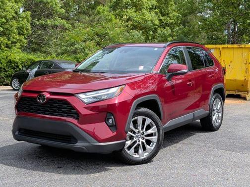 Ruby Flare Pearl 2023 Toyota RAV4 XLE Premium