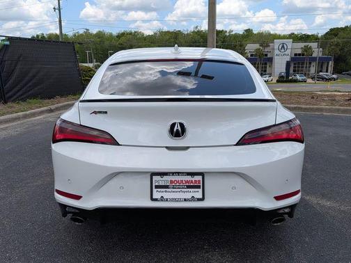 Platinum White Pearl 2023 Acura Integra A-Spec Technology
