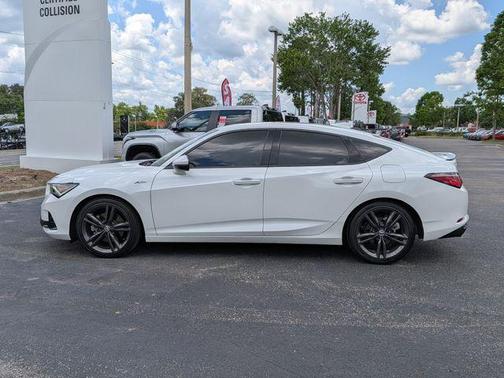 Platinum White Pearl 2023 Acura Integra A-Spec Technology