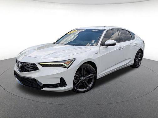 Platinum White Pearl 2023 Acura Integra A-Spec Technology