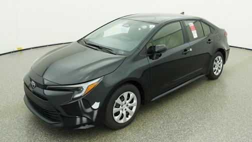 Black 2026 Toyota Corolla Hybrid LE