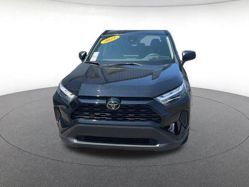 Midnight Black Metallic 2025 Toyota RAV4 Hybrid LE