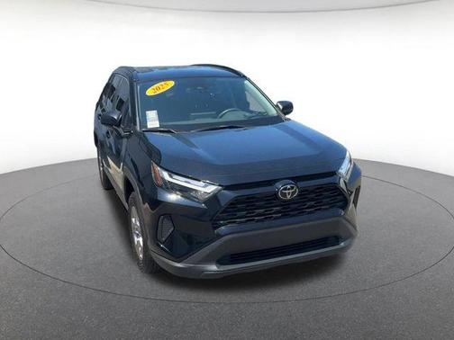 Midnight Black Metallic 2025 Toyota RAV4 Hybrid LE
