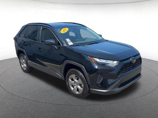 Midnight Black Metallic 2025 Toyota RAV4 Hybrid LE