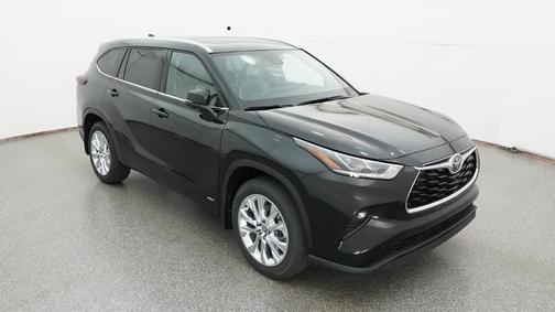 Black 2026 Toyota Highlander Hybrid Limited