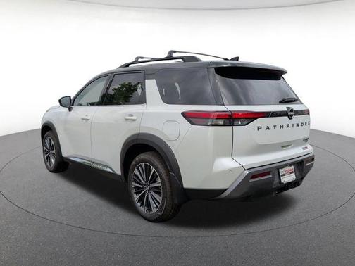 White / Black 2026 Nissan Pathfinder Platinum