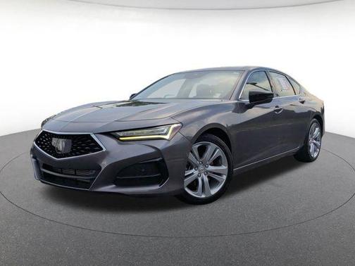 Modern Steel Metallic 2021 Acura TLX Technology