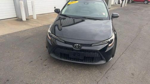 Black Sand Pearl 2021 Toyota Corolla LE