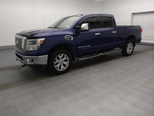 Deep Blue Pearl 2017 Nissan Titan XD SL
