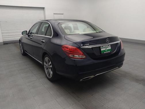 Blue 2018 Mercedes-Benz C-Class