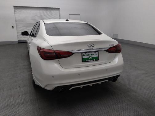 Majestic White 2019 INFINITI Q50 3.0t Sport