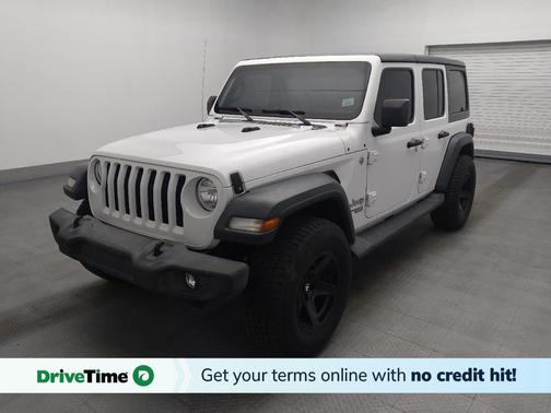 Bright White Clearcoat 2018 Jeep Wrangler Unlimited Sport