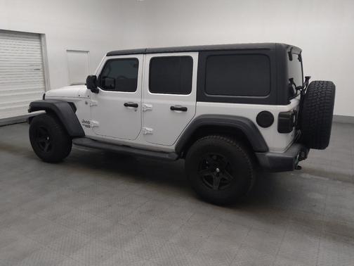 Bright White Clearcoat 2018 Jeep Wrangler Unlimited Sport