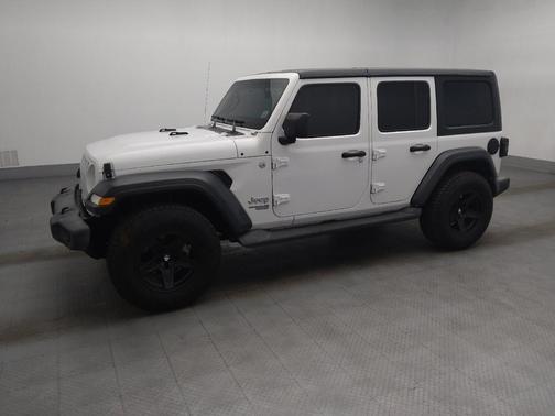 Bright White Clearcoat 2018 Jeep Wrangler Unlimited Sport