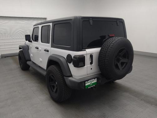 Bright White Clearcoat 2018 Jeep Wrangler Unlimited Sport