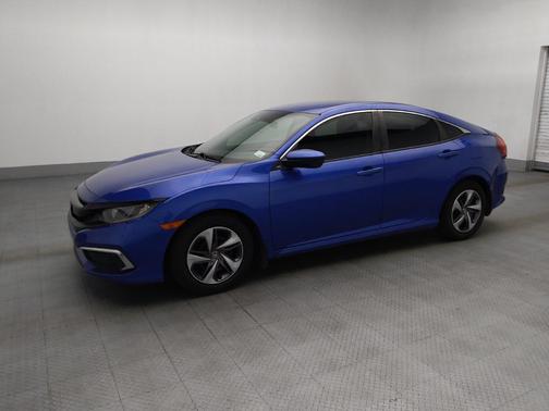 Blue 2020 Honda Civic LX