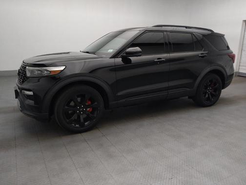 Agate Black Metallic 2021 Ford Explorer ST