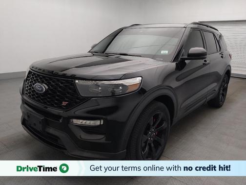 Agate Black Metallic 2021 Ford Explorer ST