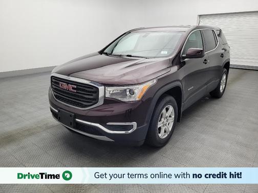 Red 2018 GMC Acadia SLE-1