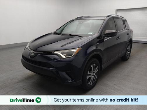 Blue 2018 Toyota RAV4 LE