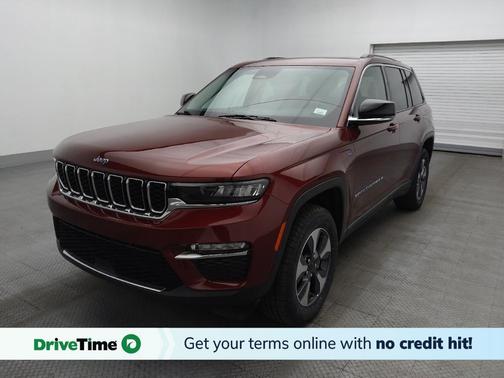 Velvet Red Pearlcoat 2022 Jeep Grand Cherokee 4xe Base